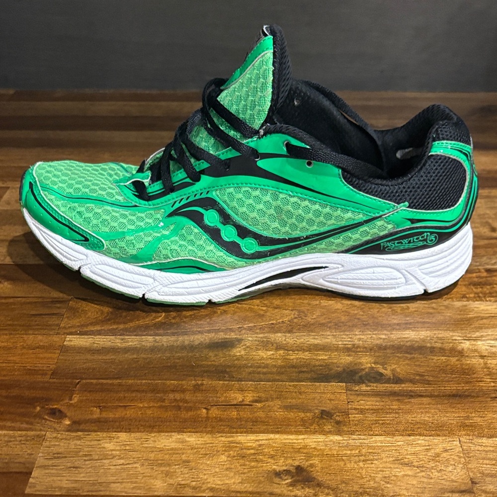 Saucony Vibrant Green Athletic Sneakers